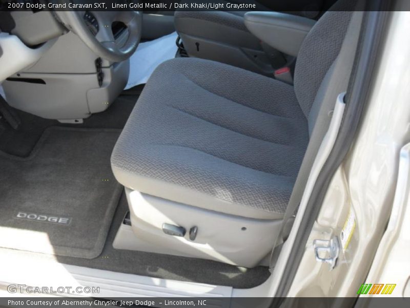 Linen Gold Metallic / Dark Khaki/Light Graystone 2007 Dodge Grand Caravan SXT