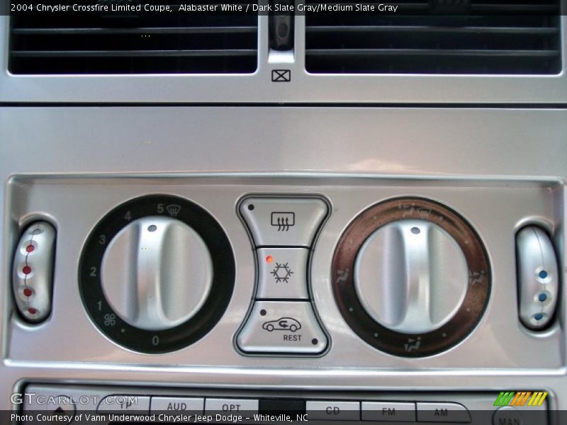 Alabaster White / Dark Slate Gray/Medium Slate Gray 2004 Chrysler Crossfire Limited Coupe