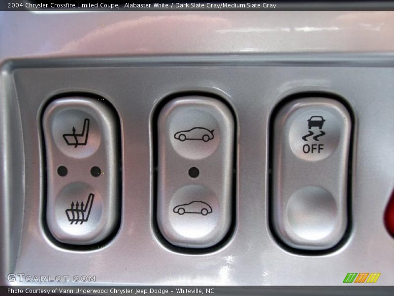 Alabaster White / Dark Slate Gray/Medium Slate Gray 2004 Chrysler Crossfire Limited Coupe