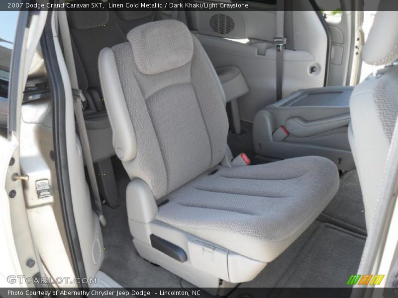 Linen Gold Metallic / Dark Khaki/Light Graystone 2007 Dodge Grand Caravan SXT