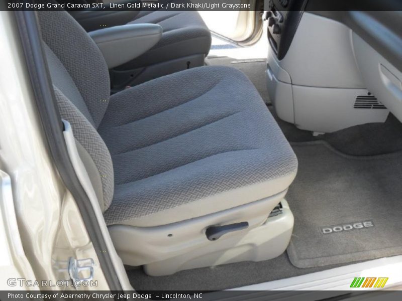 Linen Gold Metallic / Dark Khaki/Light Graystone 2007 Dodge Grand Caravan SXT