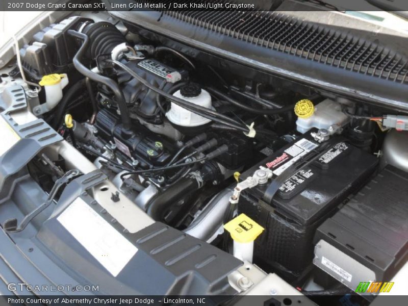 Linen Gold Metallic / Dark Khaki/Light Graystone 2007 Dodge Grand Caravan SXT