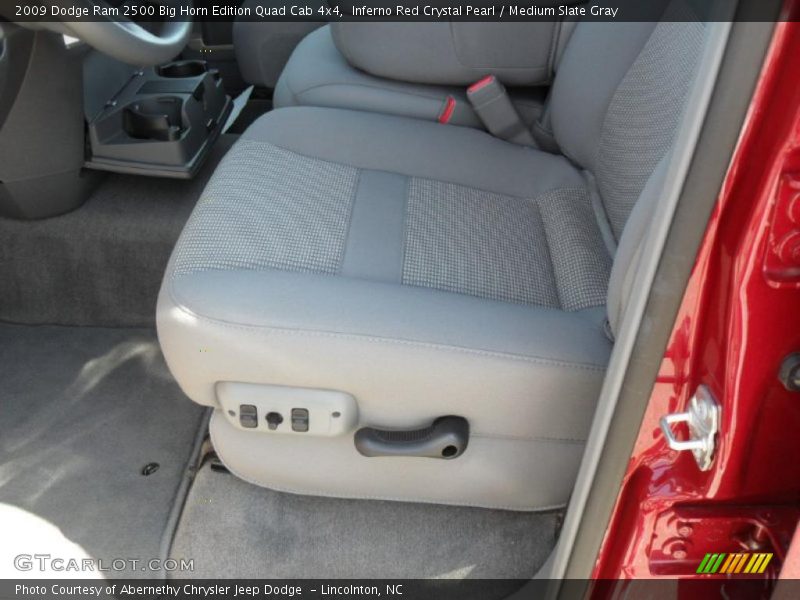 Inferno Red Crystal Pearl / Medium Slate Gray 2009 Dodge Ram 2500 Big Horn Edition Quad Cab 4x4