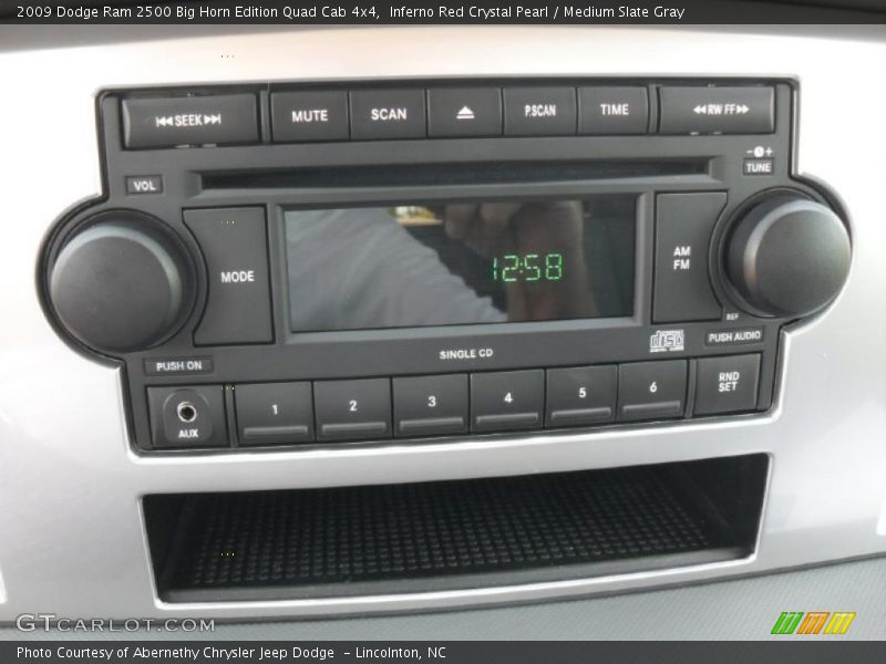 Inferno Red Crystal Pearl / Medium Slate Gray 2009 Dodge Ram 2500 Big Horn Edition Quad Cab 4x4