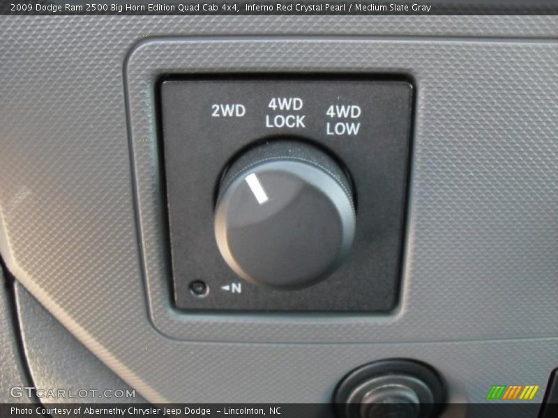 Inferno Red Crystal Pearl / Medium Slate Gray 2009 Dodge Ram 2500 Big Horn Edition Quad Cab 4x4