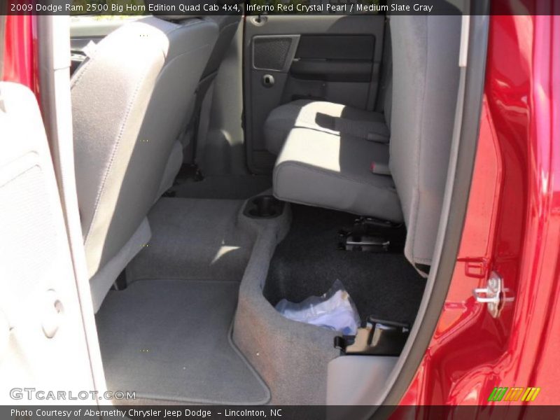 Inferno Red Crystal Pearl / Medium Slate Gray 2009 Dodge Ram 2500 Big Horn Edition Quad Cab 4x4