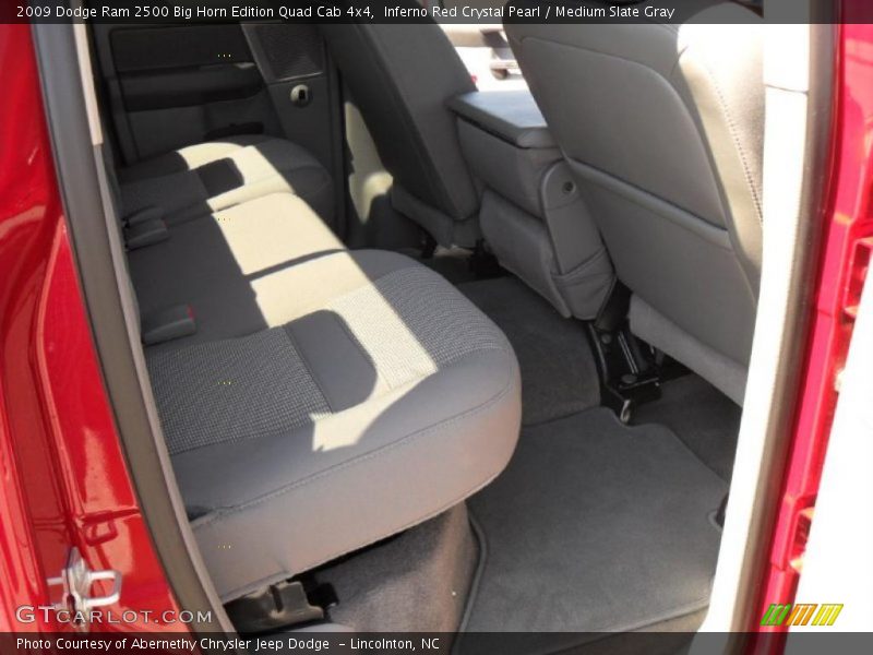 Inferno Red Crystal Pearl / Medium Slate Gray 2009 Dodge Ram 2500 Big Horn Edition Quad Cab 4x4