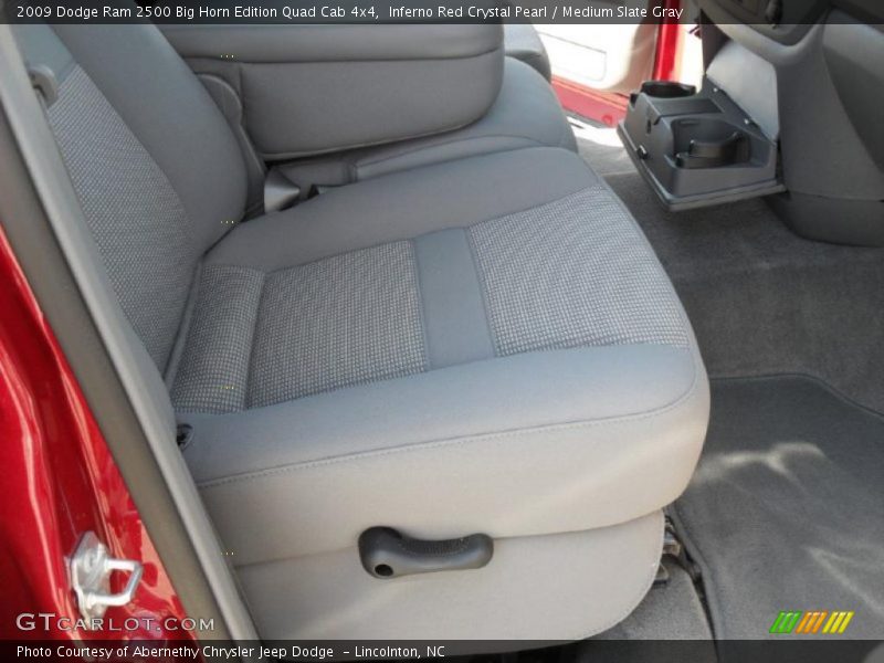 Inferno Red Crystal Pearl / Medium Slate Gray 2009 Dodge Ram 2500 Big Horn Edition Quad Cab 4x4