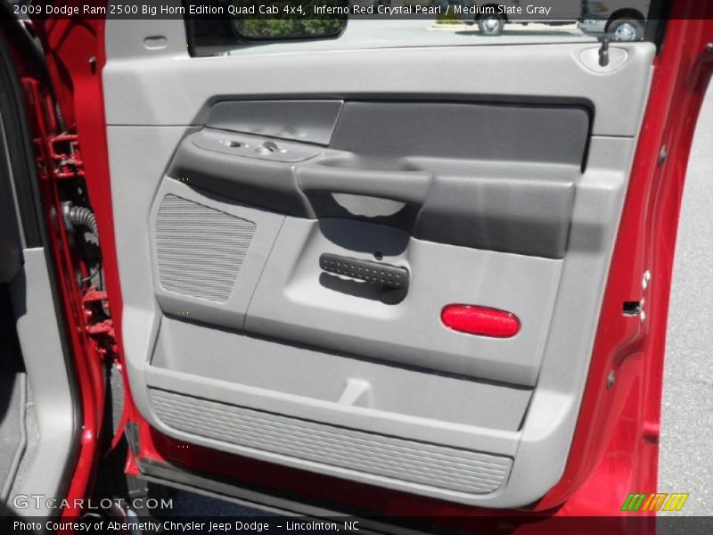 Inferno Red Crystal Pearl / Medium Slate Gray 2009 Dodge Ram 2500 Big Horn Edition Quad Cab 4x4