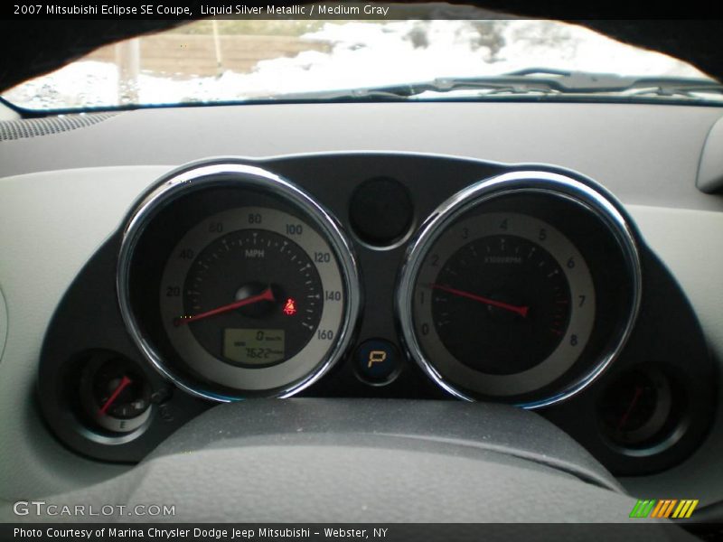 Liquid Silver Metallic / Medium Gray 2007 Mitsubishi Eclipse SE Coupe