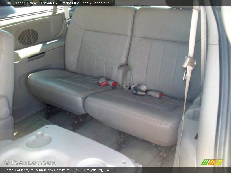 Patriot Blue Pearl / Sandstone 2002 Dodge Grand Caravan ES