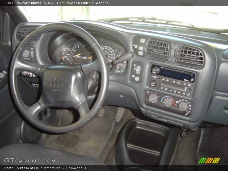 Light Pewter Metallic / Graphite 2003 Chevrolet Blazer LS 4x4