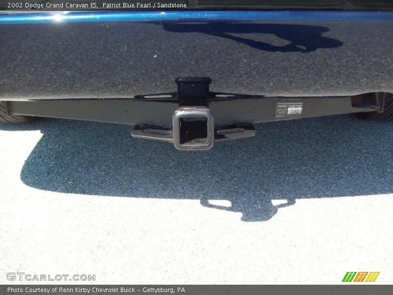 Patriot Blue Pearl / Sandstone 2002 Dodge Grand Caravan ES