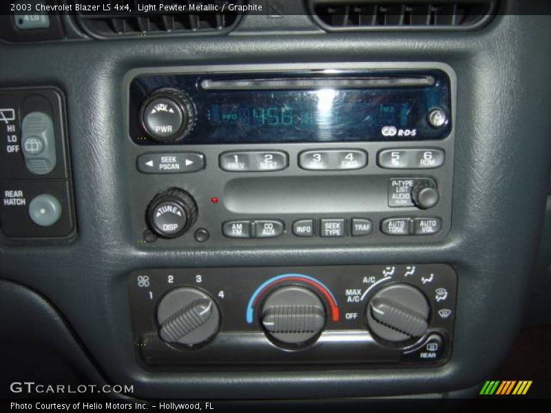 Light Pewter Metallic / Graphite 2003 Chevrolet Blazer LS 4x4