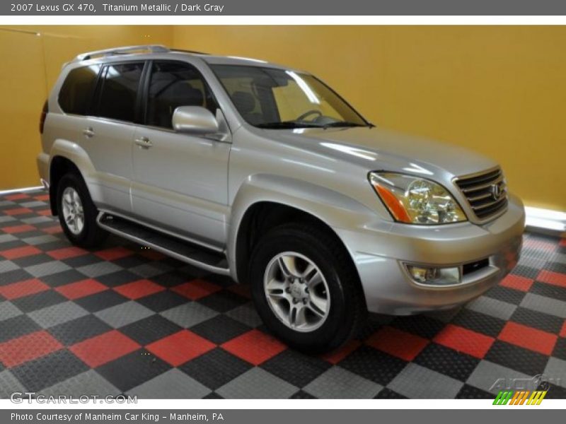 Titanium Metallic / Dark Gray 2007 Lexus GX 470