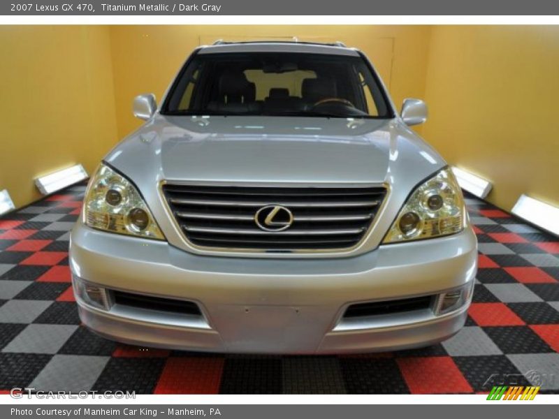 Titanium Metallic / Dark Gray 2007 Lexus GX 470