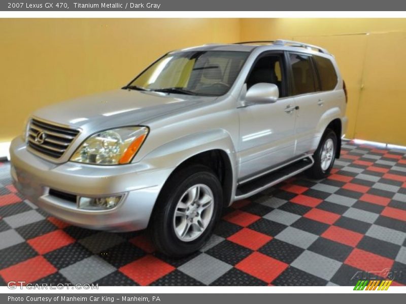 Titanium Metallic / Dark Gray 2007 Lexus GX 470