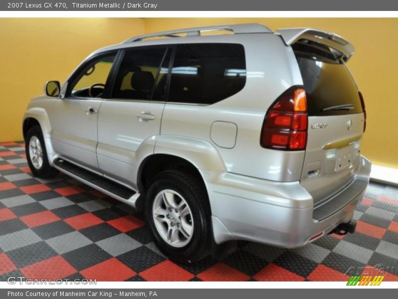 Titanium Metallic / Dark Gray 2007 Lexus GX 470