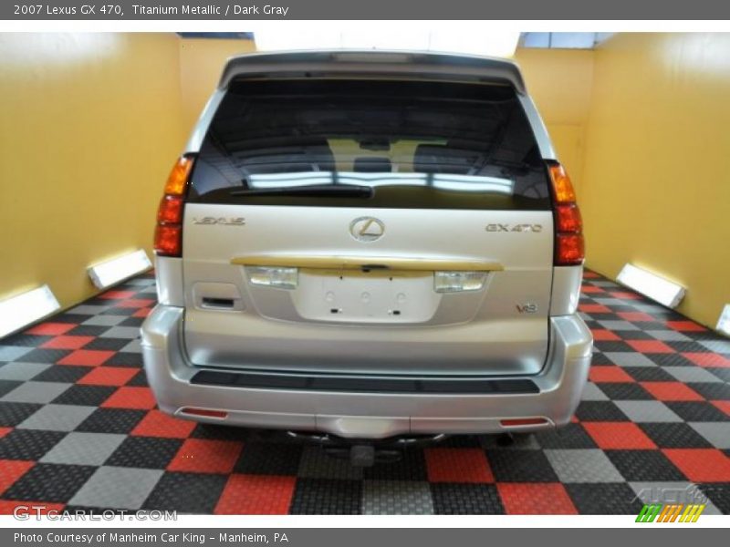 Titanium Metallic / Dark Gray 2007 Lexus GX 470