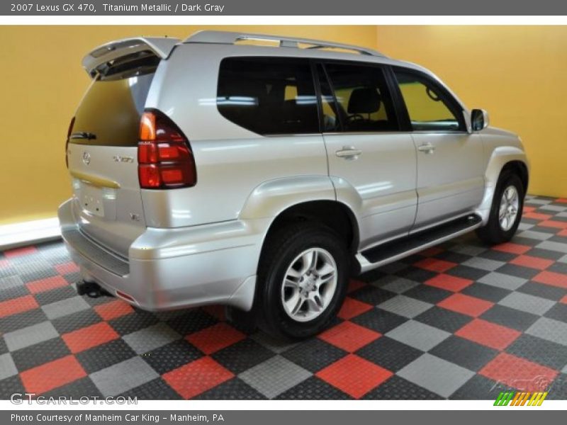 Titanium Metallic / Dark Gray 2007 Lexus GX 470