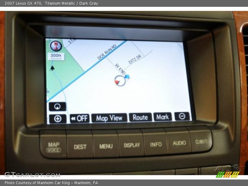 Titanium Metallic / Dark Gray 2007 Lexus GX 470