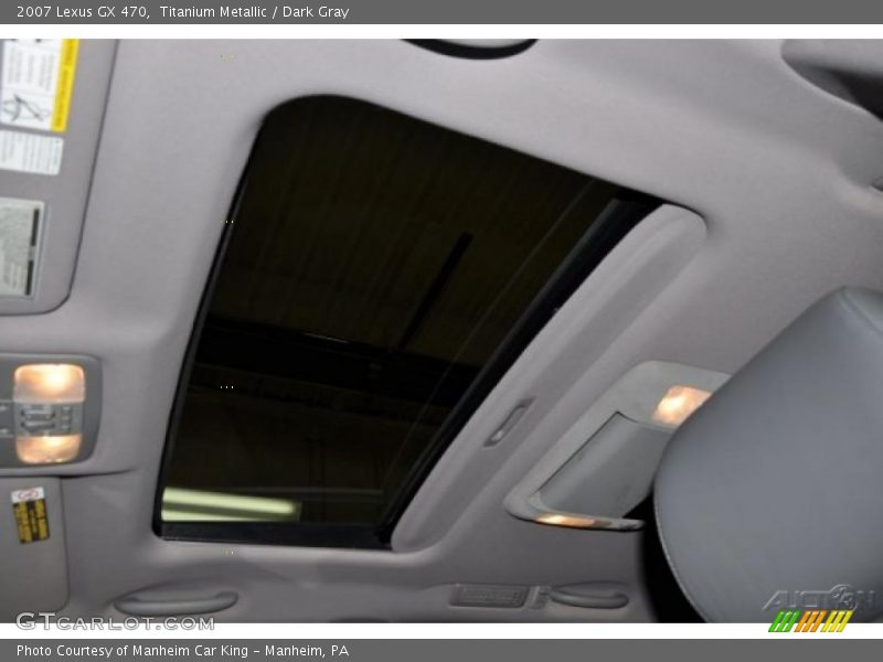 Titanium Metallic / Dark Gray 2007 Lexus GX 470