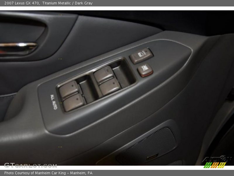 Titanium Metallic / Dark Gray 2007 Lexus GX 470