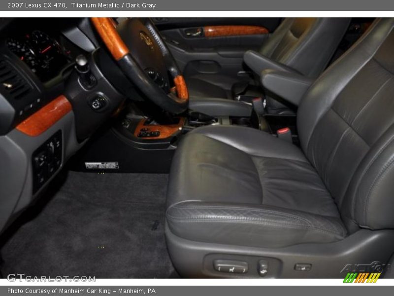 Titanium Metallic / Dark Gray 2007 Lexus GX 470