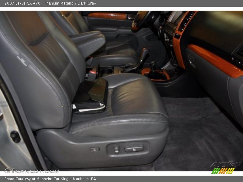 Titanium Metallic / Dark Gray 2007 Lexus GX 470