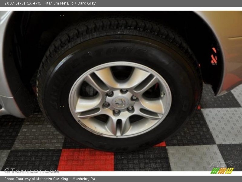 Titanium Metallic / Dark Gray 2007 Lexus GX 470
