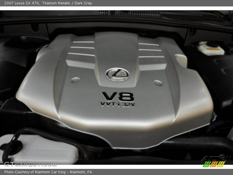 Titanium Metallic / Dark Gray 2007 Lexus GX 470