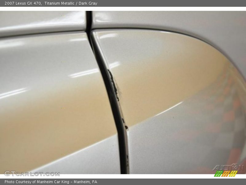 Titanium Metallic / Dark Gray 2007 Lexus GX 470