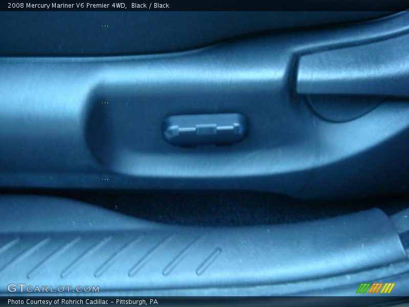 Black / Black 2008 Mercury Mariner V6 Premier 4WD