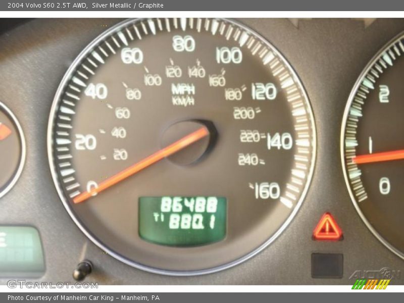Silver Metallic / Graphite 2004 Volvo S60 2.5T AWD