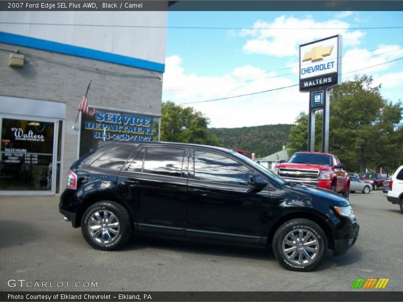 Black / Camel 2007 Ford Edge SEL Plus AWD