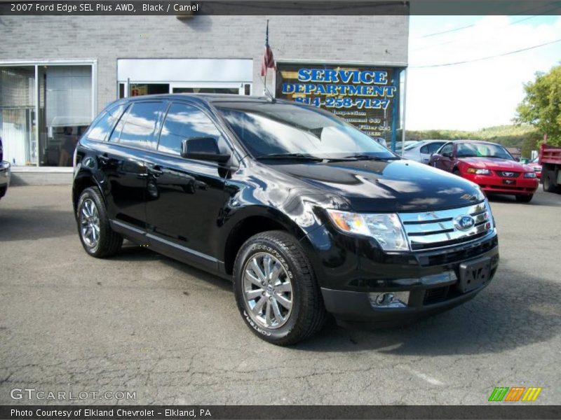 Black / Camel 2007 Ford Edge SEL Plus AWD