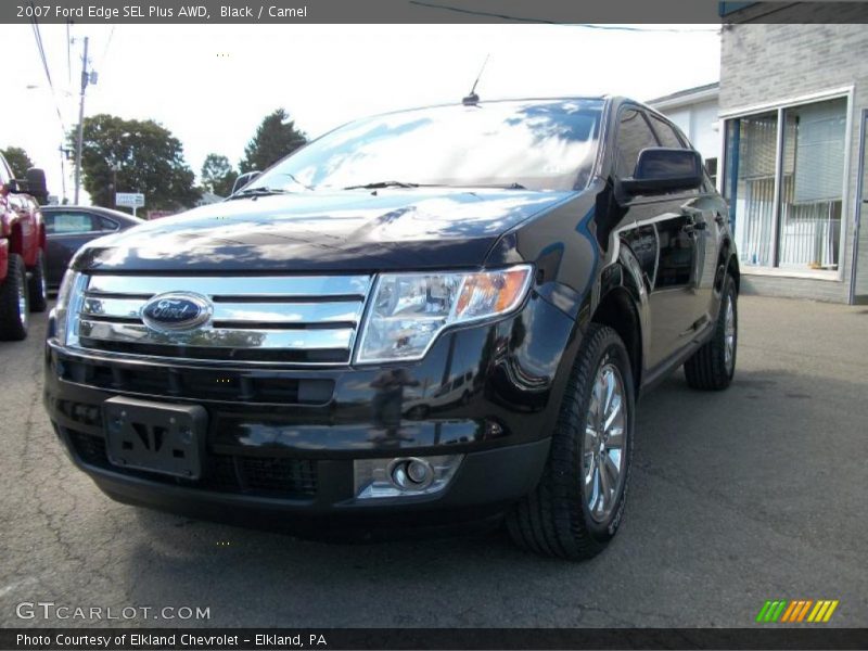 Black / Camel 2007 Ford Edge SEL Plus AWD