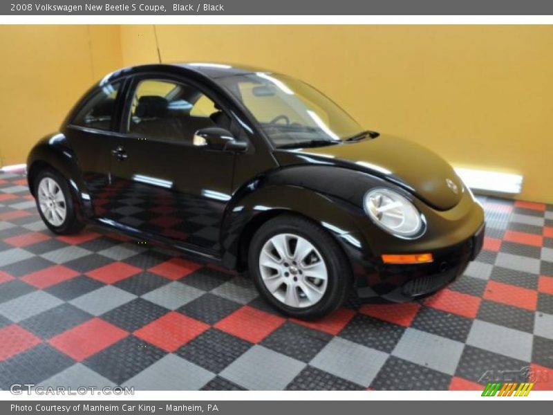 Black / Black 2008 Volkswagen New Beetle S Coupe