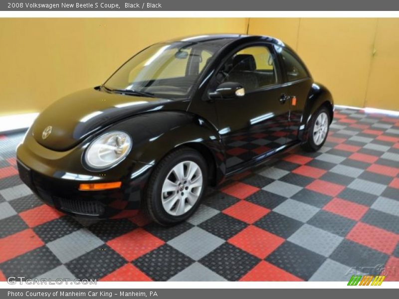 Black / Black 2008 Volkswagen New Beetle S Coupe