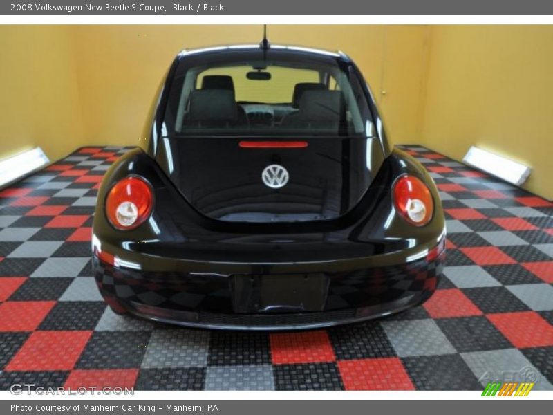 Black / Black 2008 Volkswagen New Beetle S Coupe