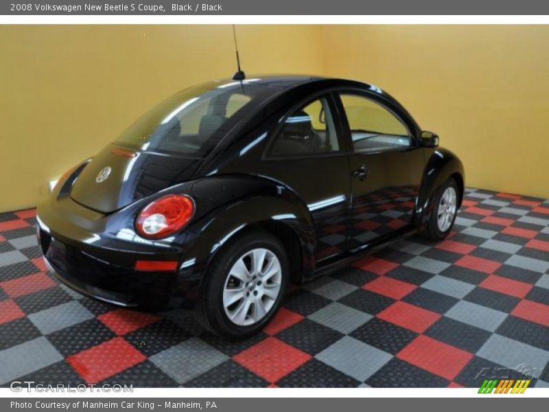 Black / Black 2008 Volkswagen New Beetle S Coupe