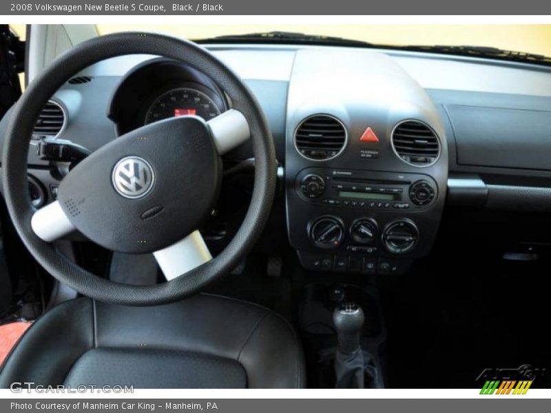 Black / Black 2008 Volkswagen New Beetle S Coupe