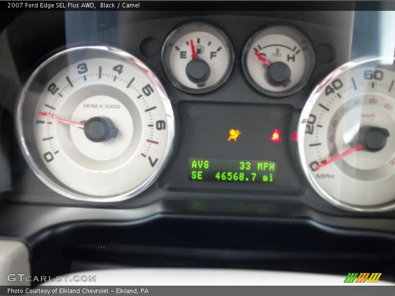 Black / Camel 2007 Ford Edge SEL Plus AWD