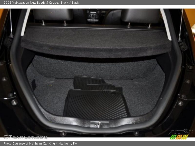 Black / Black 2008 Volkswagen New Beetle S Coupe