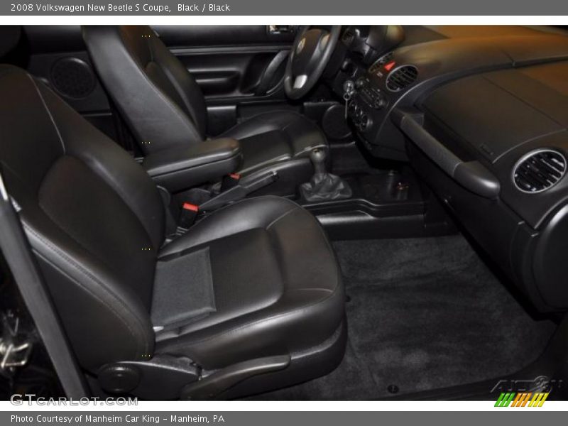 Black / Black 2008 Volkswagen New Beetle S Coupe