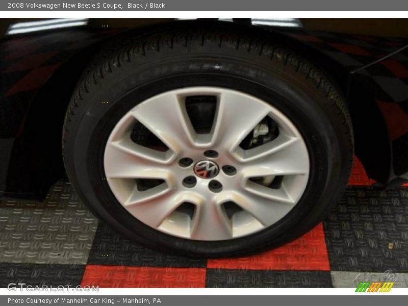 Black / Black 2008 Volkswagen New Beetle S Coupe