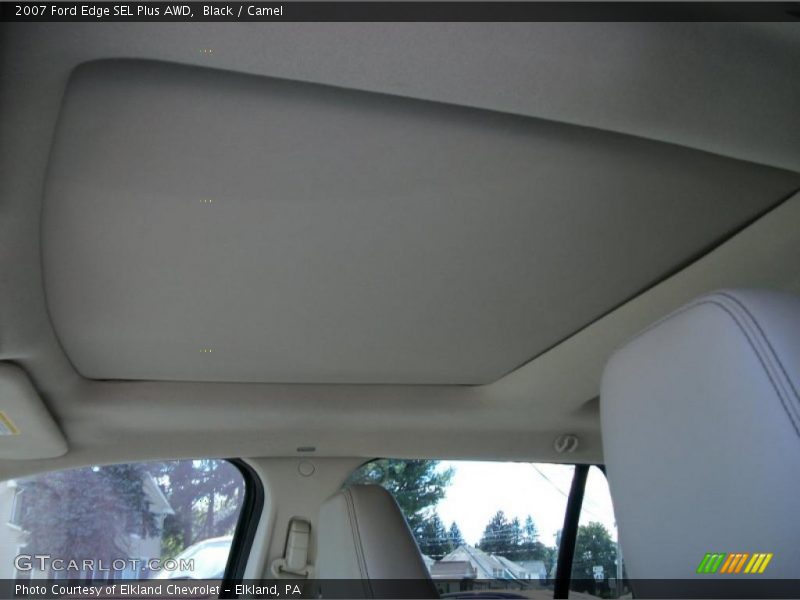 Black / Camel 2007 Ford Edge SEL Plus AWD