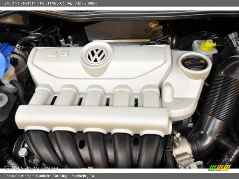 Black / Black 2008 Volkswagen New Beetle S Coupe