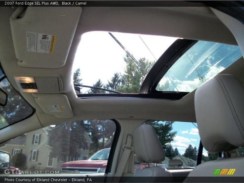 Black / Camel 2007 Ford Edge SEL Plus AWD