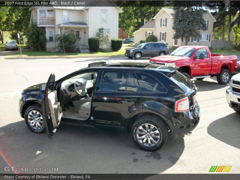 Black / Camel 2007 Ford Edge SEL Plus AWD